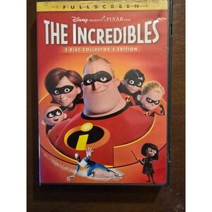 The Incredibles (DVD, 2004), 2 Disc Collector's Edition, Excellent Condition